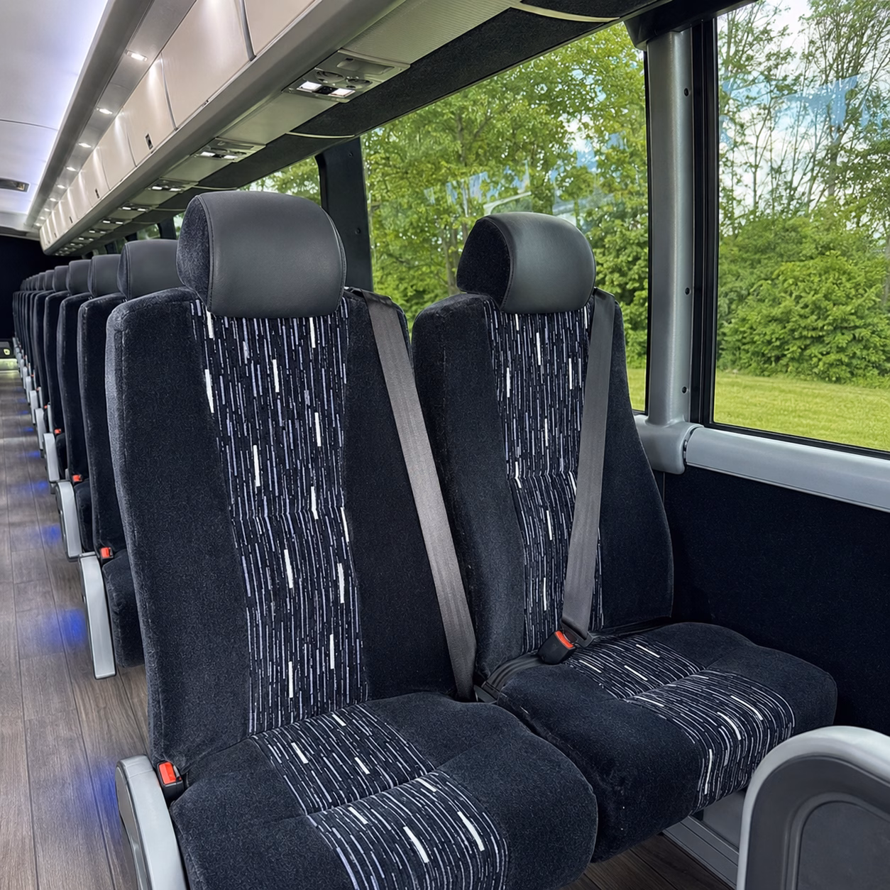 apex corporate event transportation onboard seating