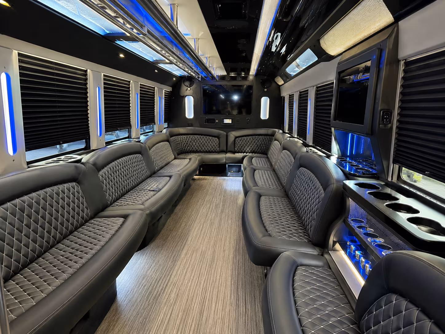 apex sporting event party bus rental