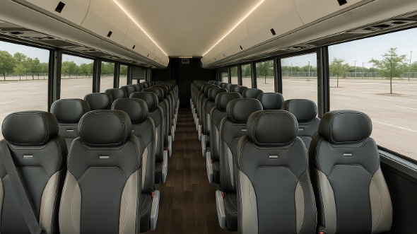 apex 18 passenger minibus inside