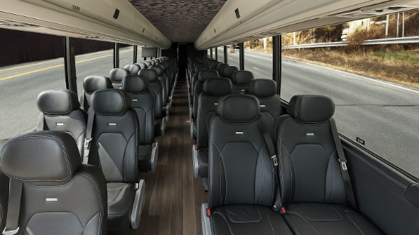 apex 25 passenger minibus inside