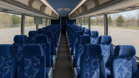 apex 54 passenger charter bus rental